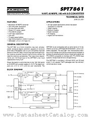 SPT7861 datasheet pdf Fairchild Semiconductor