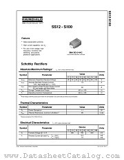SS15 datasheet pdf Fairchild Semiconductor