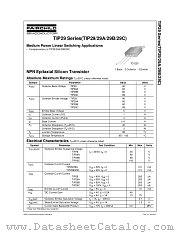 TIP29C datasheet pdf Fairchild Semiconductor