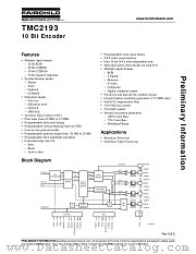 TMC2193 datasheet pdf Fairchild Semiconductor