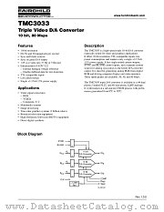 TMC3033X30 datasheet pdf Fairchild Semiconductor