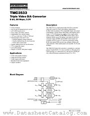 TMC3533X30 datasheet pdf Fairchild Semiconductor