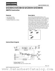 UC3843D1 datasheet pdf Fairchild Semiconductor