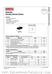 BAS40SL datasheet pdf Fairchild Semiconductor
