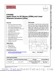 FAH4830 datasheet pdf Fairchild Semiconductor