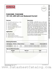 FAN1540B datasheet pdf Fairchild Semiconductor