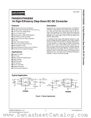 FAN2001 datasheet pdf Fairchild Semiconductor