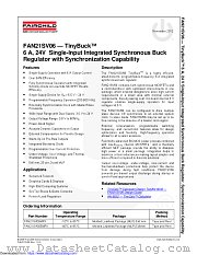 FAN21SV06 datasheet pdf Fairchild Semiconductor