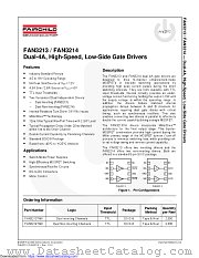 FAN3214T datasheet pdf Fairchild Semiconductor
