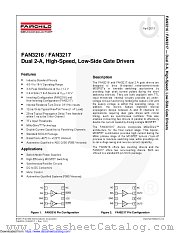 FAN3216TMX_F085 datasheet pdf Fairchild Semiconductor