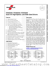 FAN3223C_F085 datasheet pdf Fairchild Semiconductor