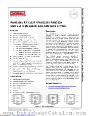 FAN3228CMX_F085 datasheet pdf Fairchild Semiconductor