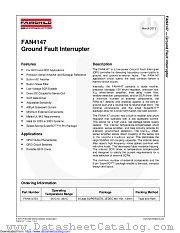 FAN4147 datasheet pdf Fairchild Semiconductor