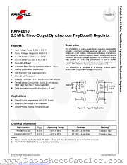 FAN48610 datasheet pdf Fairchild Semiconductor