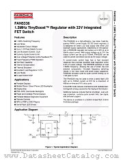 FAN5336 datasheet pdf Fairchild Semiconductor