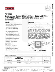 FAN5340 datasheet pdf Fairchild Semiconductor
