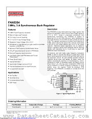 FAN5354 datasheet pdf Fairchild Semiconductor