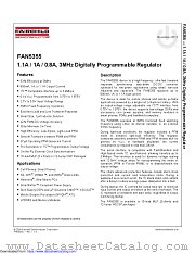 FAN5355 datasheet pdf Fairchild Semiconductor