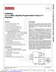 FAN53555 datasheet pdf Fairchild Semiconductor