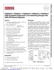 FAN54013 datasheet pdf Fairchild Semiconductor