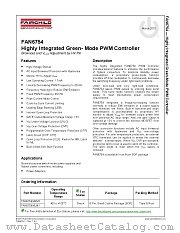 FAN6754 datasheet pdf Fairchild Semiconductor