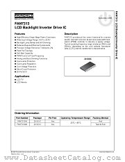 FAN7313 datasheet pdf Fairchild Semiconductor