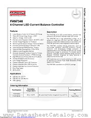 FAN7346 datasheet pdf Fairchild Semiconductor