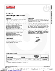 FAN7384 datasheet pdf Fairchild Semiconductor