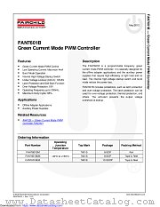 FAN7601B datasheet pdf Fairchild Semiconductor