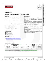 FAN7602C datasheet pdf Fairchild Semiconductor