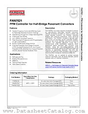 FAN7621 datasheet pdf Fairchild Semiconductor