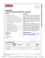 FAN7930B datasheet pdf Fairchild Semiconductor