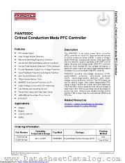 FAN7930C datasheet pdf Fairchild Semiconductor