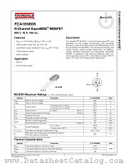 FCA16N60N datasheet pdf Fairchild Semiconductor