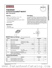 FCB36N60N datasheet pdf Fairchild Semiconductor
