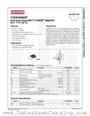 FCD620N60ZF datasheet pdf Fairchild Semiconductor