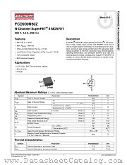 FCD900N60Z datasheet pdf Fairchild Semiconductor