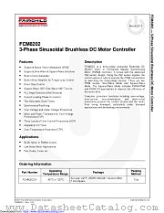 FCM8202 datasheet pdf Fairchild Semiconductor