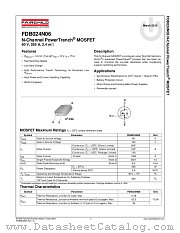 FDA8440 datasheet pdf Fairchild Semiconductor