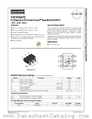 FDC638APZ datasheet pdf Fairchild Semiconductor