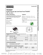 FDC658AP datasheet pdf Fairchild Semiconductor