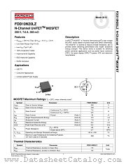 FDD10N20LZ datasheet pdf Fairchild Semiconductor