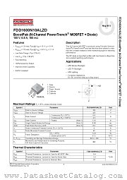 FDD1600N10ALZD datasheet pdf Fairchild Semiconductor