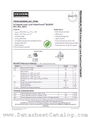 FDD24AN06L_F085 datasheet pdf Fairchild Semiconductor