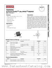 FDD5N50U datasheet pdf Fairchild Semiconductor