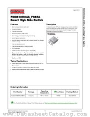 FDDS10H04_F085A datasheet pdf Fairchild Semiconductor