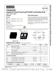 FDFMA2P857 datasheet pdf Fairchild Semiconductor