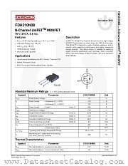 FDH210N08 datasheet pdf Fairchild Semiconductor