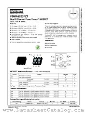 FDMA6023PZT datasheet pdf Fairchild Semiconductor