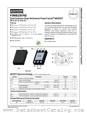 FDMB2307NZ datasheet pdf Fairchild Semiconductor